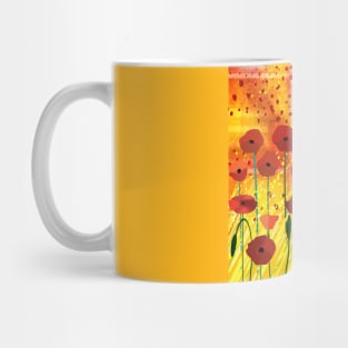 Field of Poppies Mug